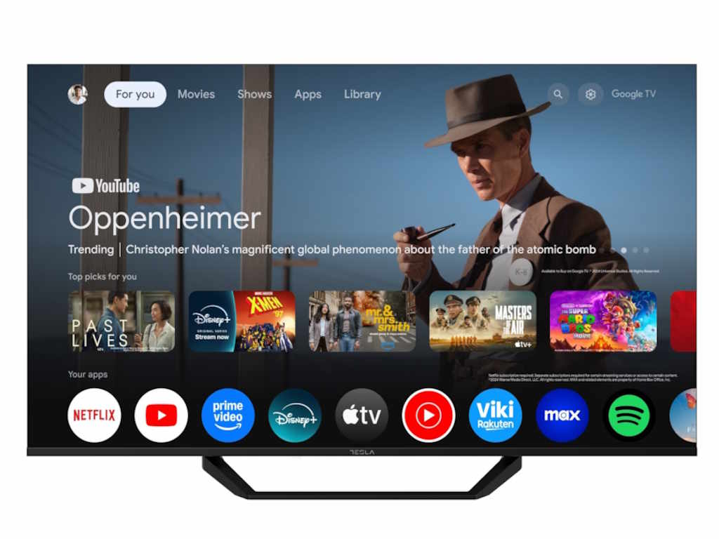 TESLA Televizor 50E655BUS, D-LED, 50", UHD, Smart Google TV