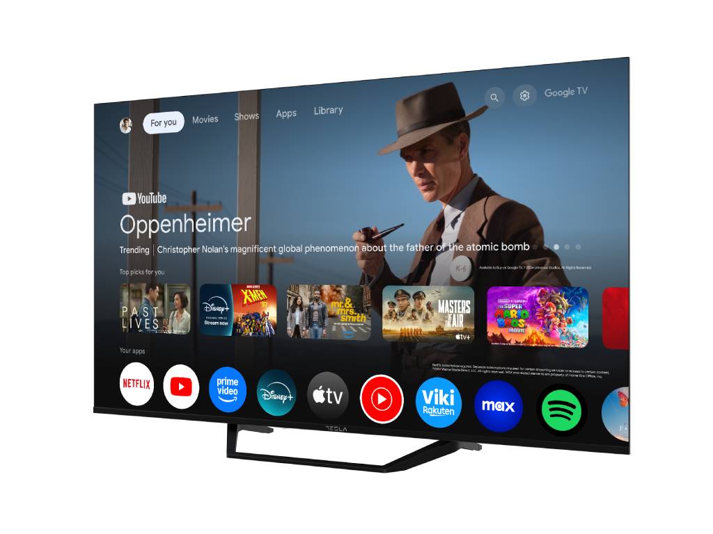 TESLA Televizor 55E655BUS, D-LED, 55", UHD, Smart Google TV