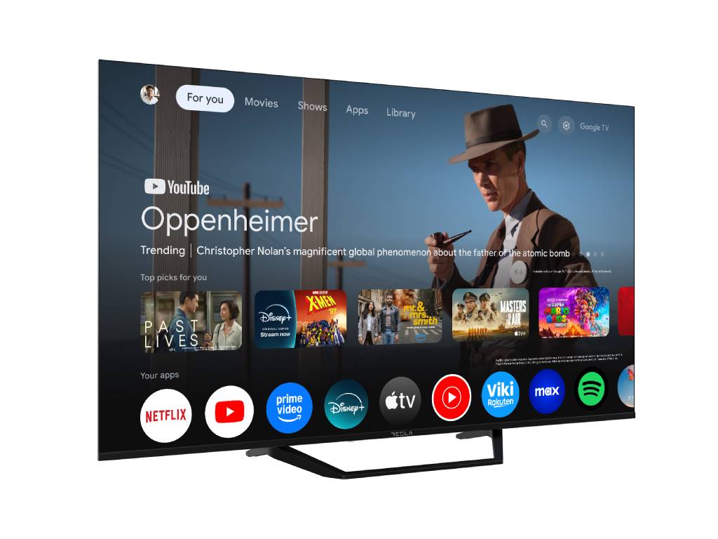 TESLA Televizor 55E655BUS, D-LED, 55", UHD, Smart Google TV