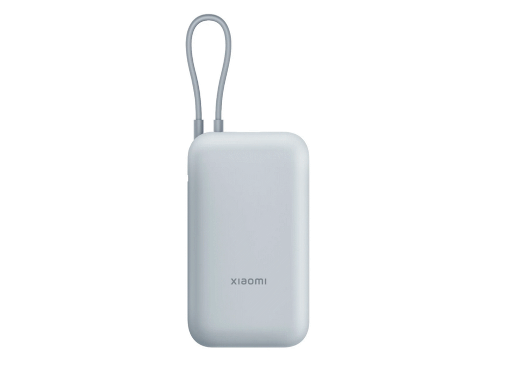 XIAOMI Power Bank 10000mAh/22.5W/USB Tip-C/integrisan kabl/plava