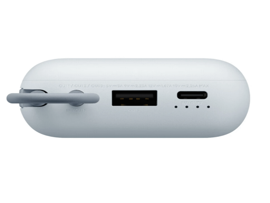 XIAOMI Power Bank 10000mAh/22.5W/USB Tip-C/integrisan kabl/plava
