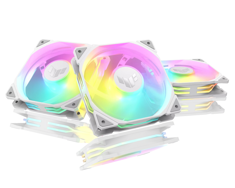 TUF GAMING TR120 ARGB REVERSE WHITE 3IN1 ventilator