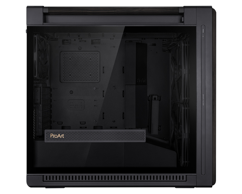 PROART PA602 WOOD TG PWM BLACK kućište crno