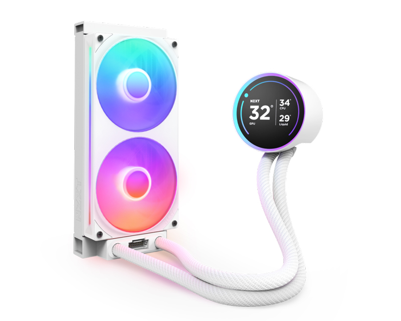 Kraken Elite 240 RGB V2 vodeno hlađenje belo (RL-KR24E-W2)