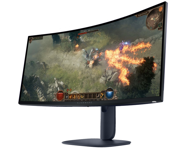 DELL Gaming Monitor Alienware AW3425DWM 34", VA