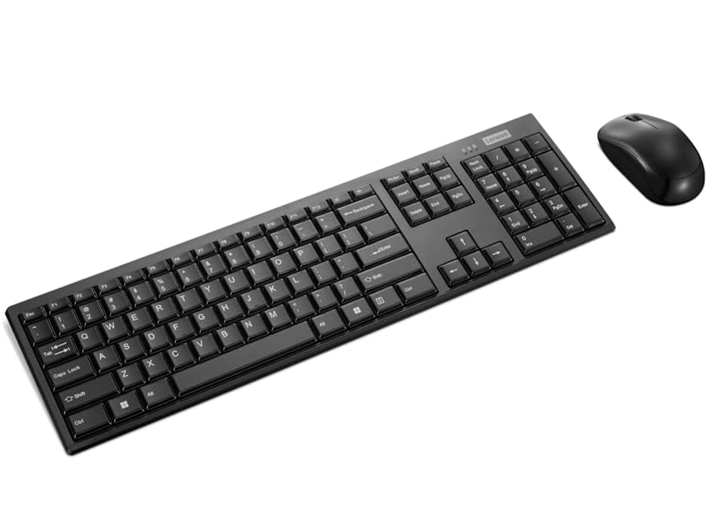 Lenovo Tastatura+miš 100 bežicni set/crna, GX31Q28916