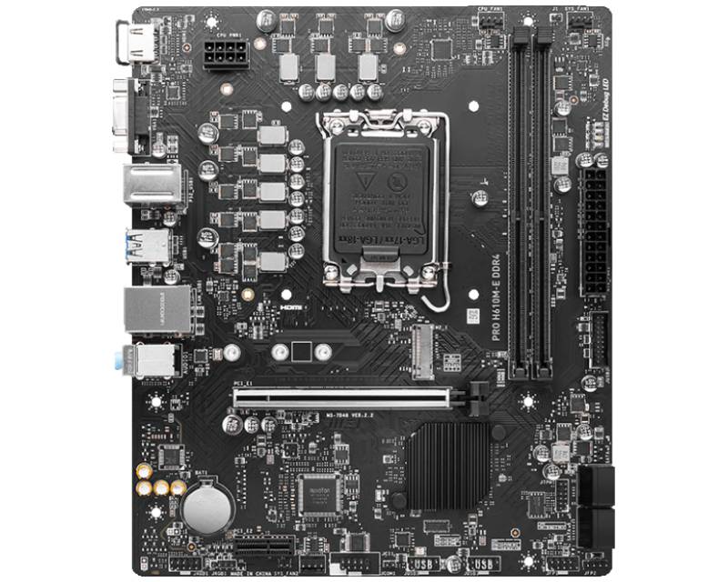 PRO H610M-E DDR4 matična ploča