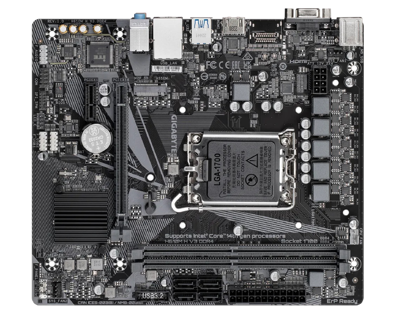H610M H V3 DDR4 rev.1.x matična ploča