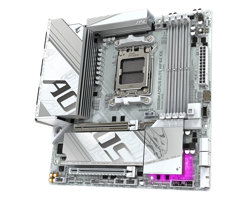 B850M AORUS ELITE WIFI6E ICE rev. 1.0 matična ploča