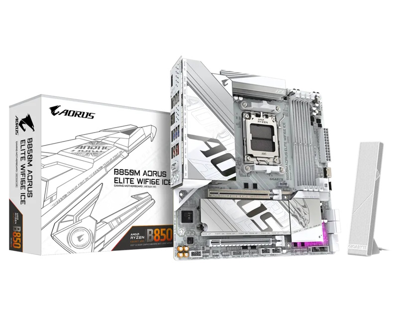 B850M AORUS ELITE WIFI6E ICE rev. 1.0 matična ploča