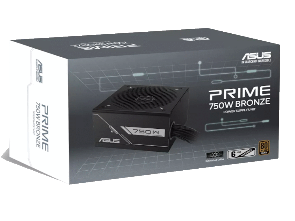 Napajanje ASUS PRIME-750B-BLACK 750W/ATX12V/80Plus Bronze/modularno/crna
