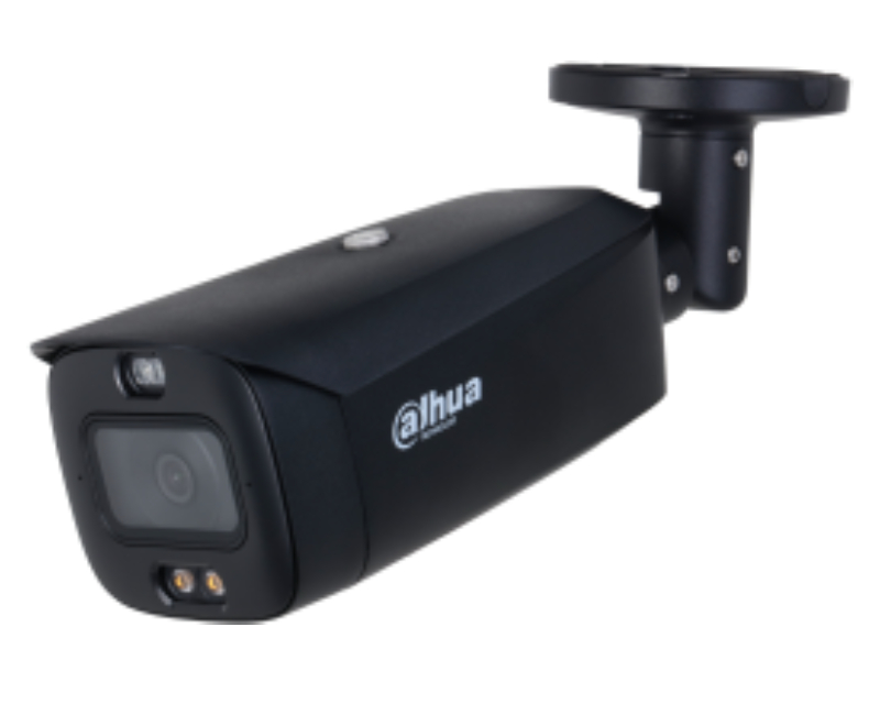 DAHUA HFW3849T1-AS-PV-0280B-S5-BLACK 8MP Smart Dual Illumination Bullet WizSense Network Camera
