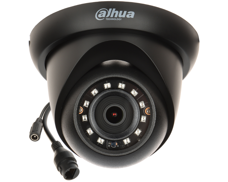 DAHUA IPC-HDW1431S-0280B-S4-BLACK 4MP WDR IR Eyeball Network kamera