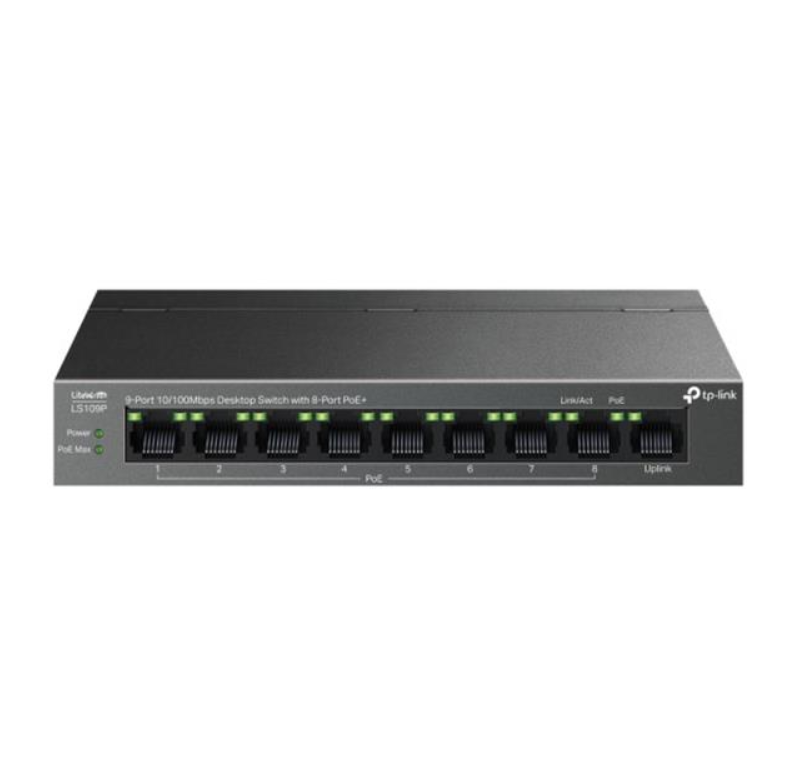 LS109P 9-port 10/100Mbps Desktop switch
