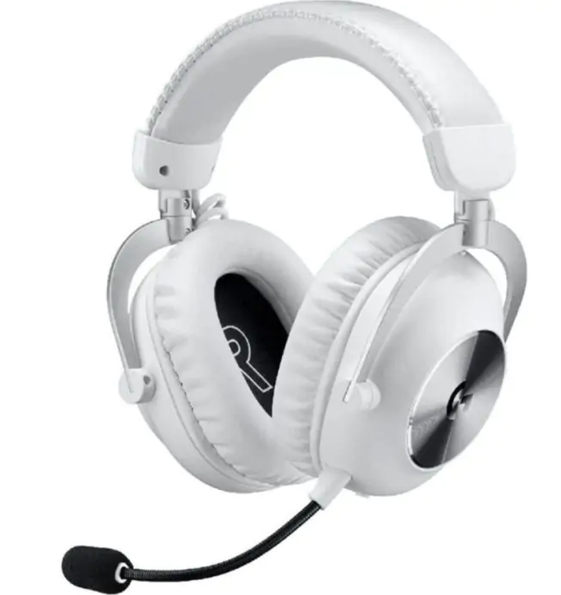 LOGITECH G PRO X2 LIGHTSPEED Wireless Gaming Headset - Blue Mic - WHITE