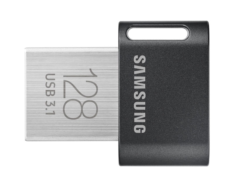 128GB FIT Plus USB 3.1 MUF-128AB sivi