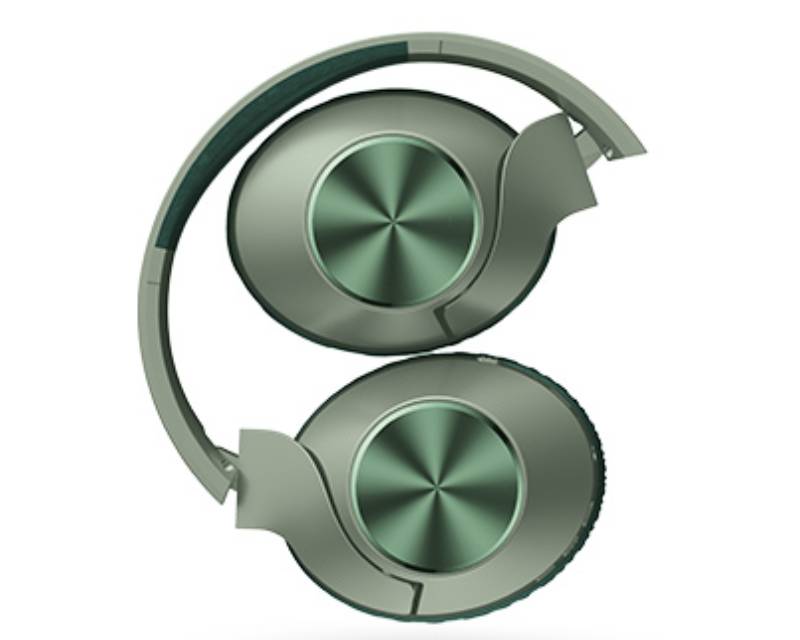 BH300 2Drumtek Wireless Type-C Charging slušalice sa mikrofonom zelene