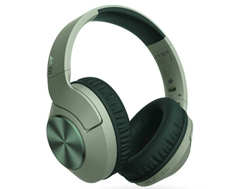 BH300 2Drumtek Wireless Type-C Charging slušalice sa mikrofonom zelene