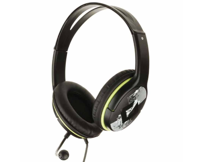 HS-400A Green slušalice sa mikrofonom