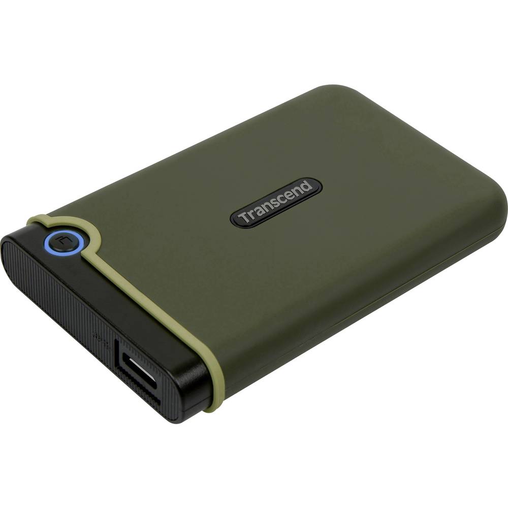 External HDD 1TB Slim form factor, M3G, USB 3.1, 2.5, Anti-shock system, Backup software, 185g, Military Green (Slim)