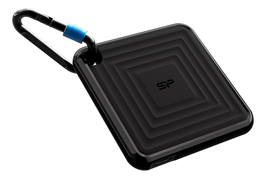 Portable SSD 1TB PC60, USB 3.2 Gen 2 (Cable: Type-C to USB Type-A), Read up to 540MB/s, Write up to 500MB/s