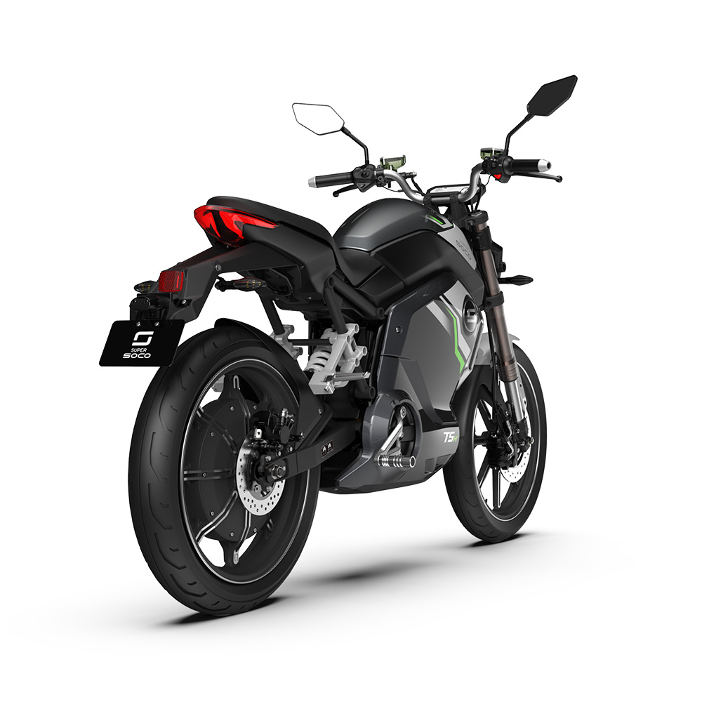 Picture of Super Soco TS-X Electric Motorcycle Black | Coral Computers