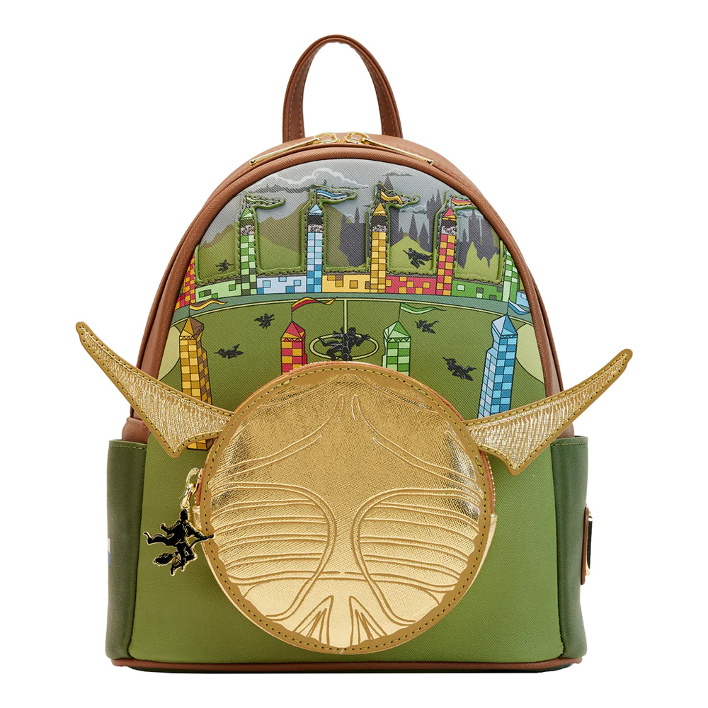 Loungefly Harry Potter Golden Snitch Mini Backpack