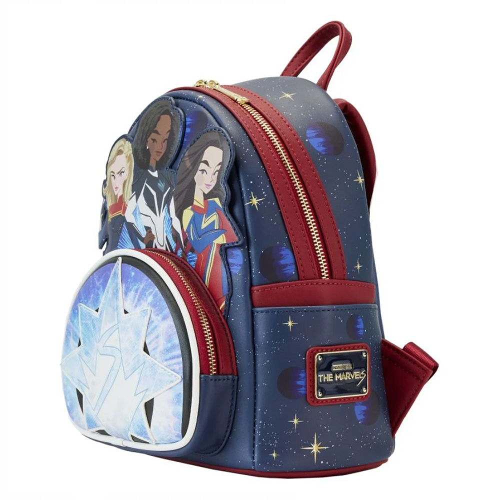 Loungefly Marvel The Marvels Group Mini Backpack