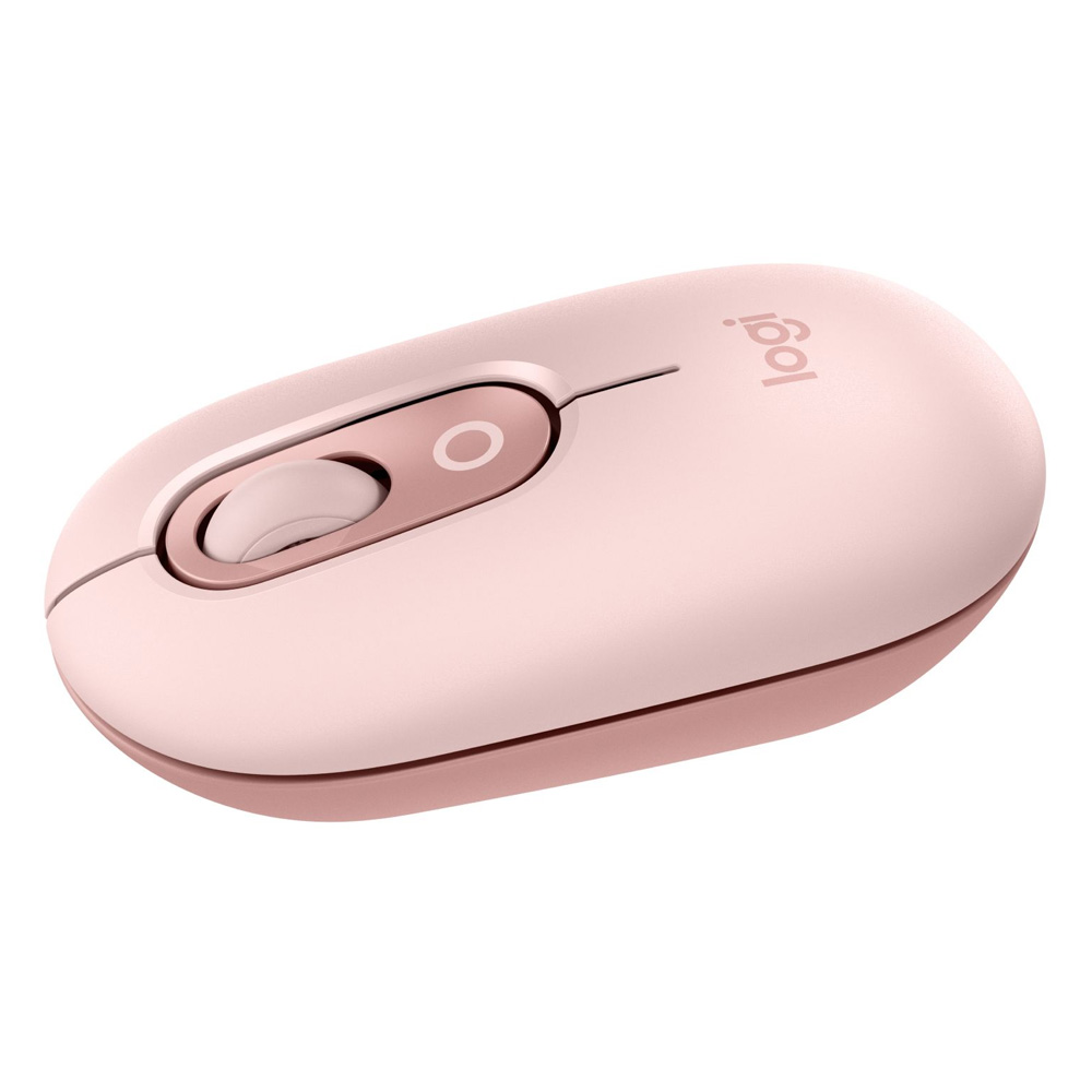 LOGITECH POP Mouse with emoji - ROSE - BT