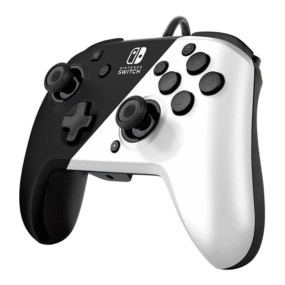 PDP Nintendo Switch Faceoff Deluxe Controller + Audio - Black & White