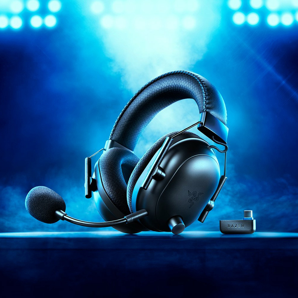 Razer BlackShark V2 Pro for PlayStation - Wireless Console esports Headset - Black - EU + ANZ Packaging