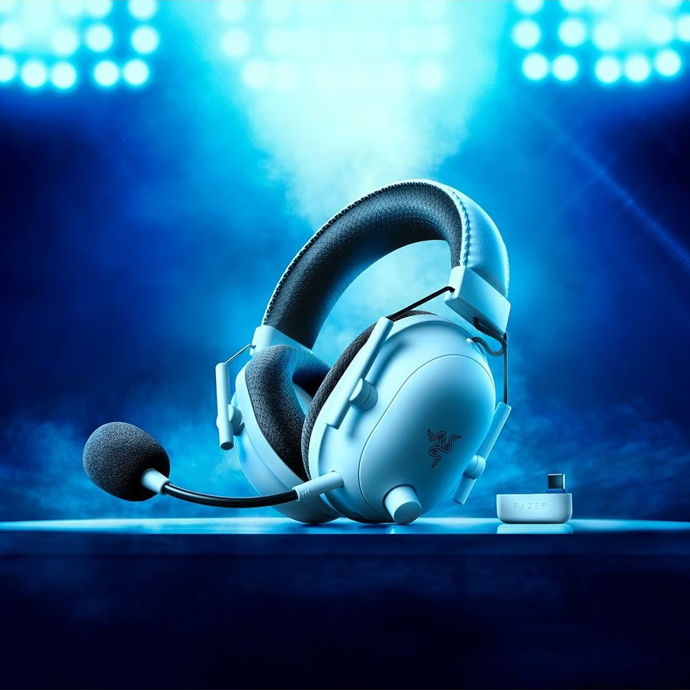 Razer BlackShark V2 Pro for PlayStation - Wireless Console esports Headset - White - EU + ANZ Packaging