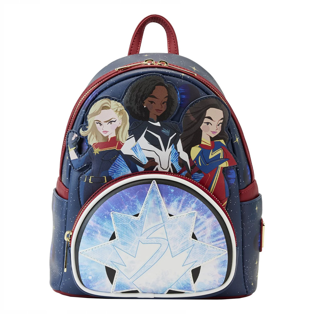 Loungefly Marvel The Marvels Group Mini Backpack