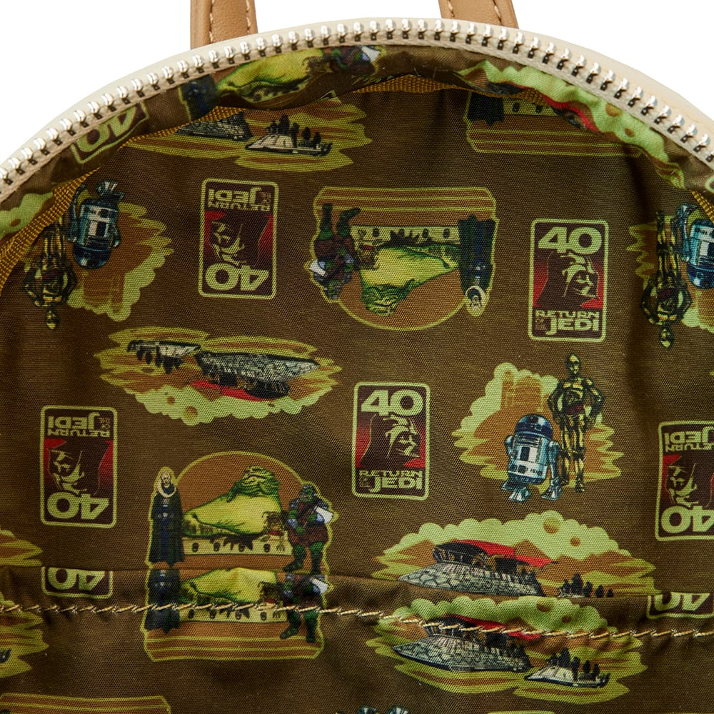 Loungefly Star Wars Return Of The Jedi 40TH Anniversary Jabbas Palace Mini Backpack