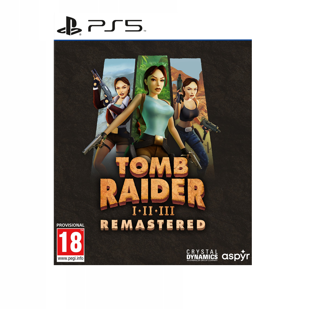 Aspyr PS5 Tomb Raider I-III Remastered Starring Lara Croft