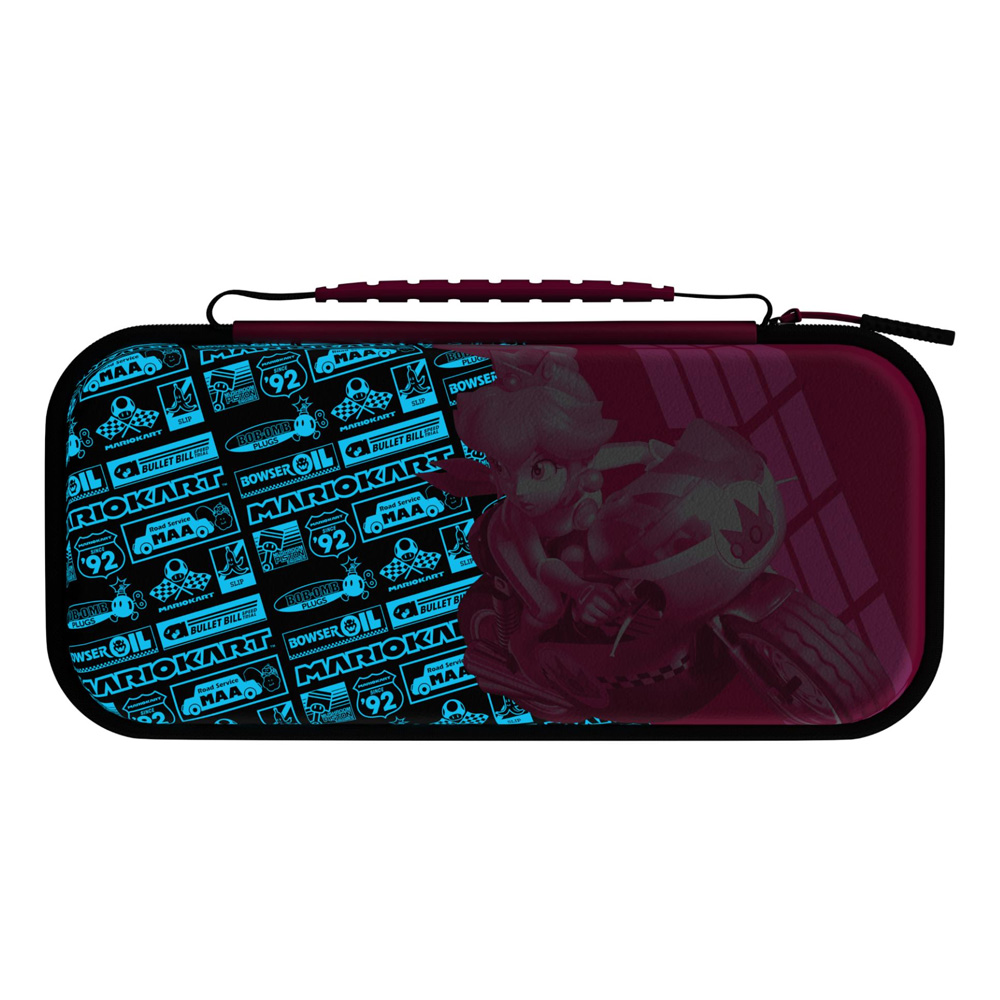 Nintendo Switch Travel Case Plus Glow - Grand Prix Peach