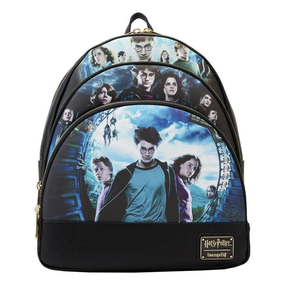 Loungefly Harry Potter Trilogy Series 2 Triple Pocket Mini Backpack