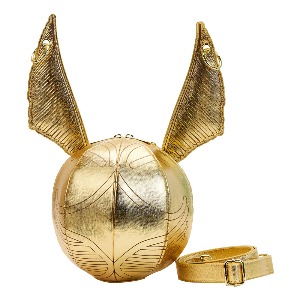 Loungefly Harry Potter Golden Snitch Crossbody Bag