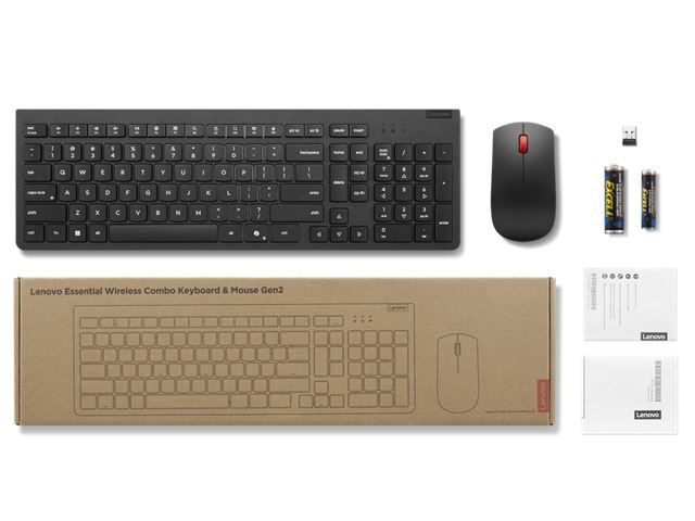 NOT DOD LN Tast+Miš Essential Bežični Combo US, 4X31R64453