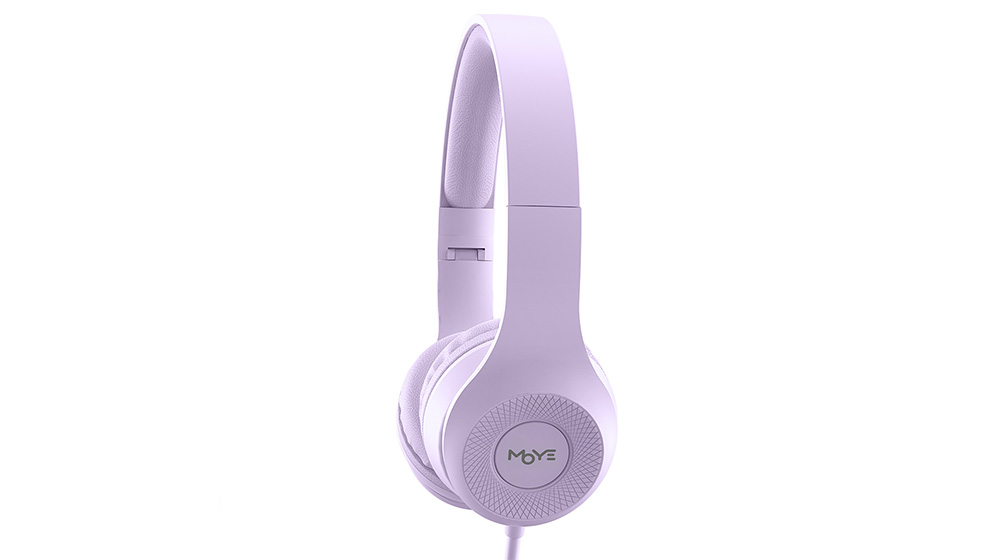 MOYE Enyo Foldable Headphones with Microphone Pink