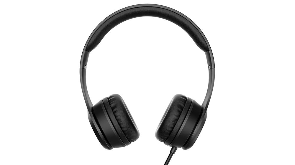MOYE Enyo Foldable Headphones with Microphone Black