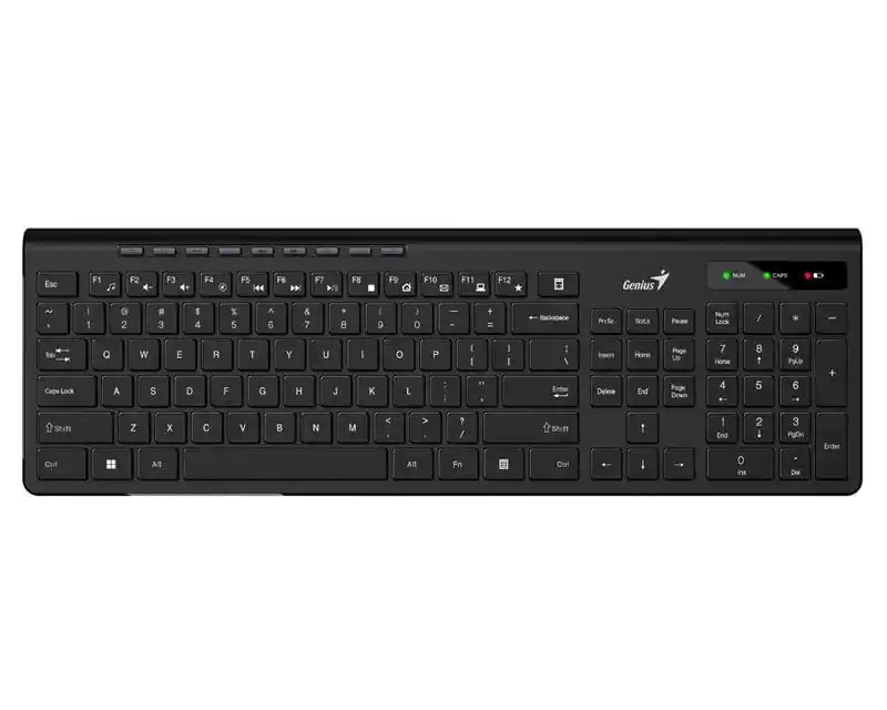 Genius SlimStar 7230,US,BLK,2.4GHZ,KB