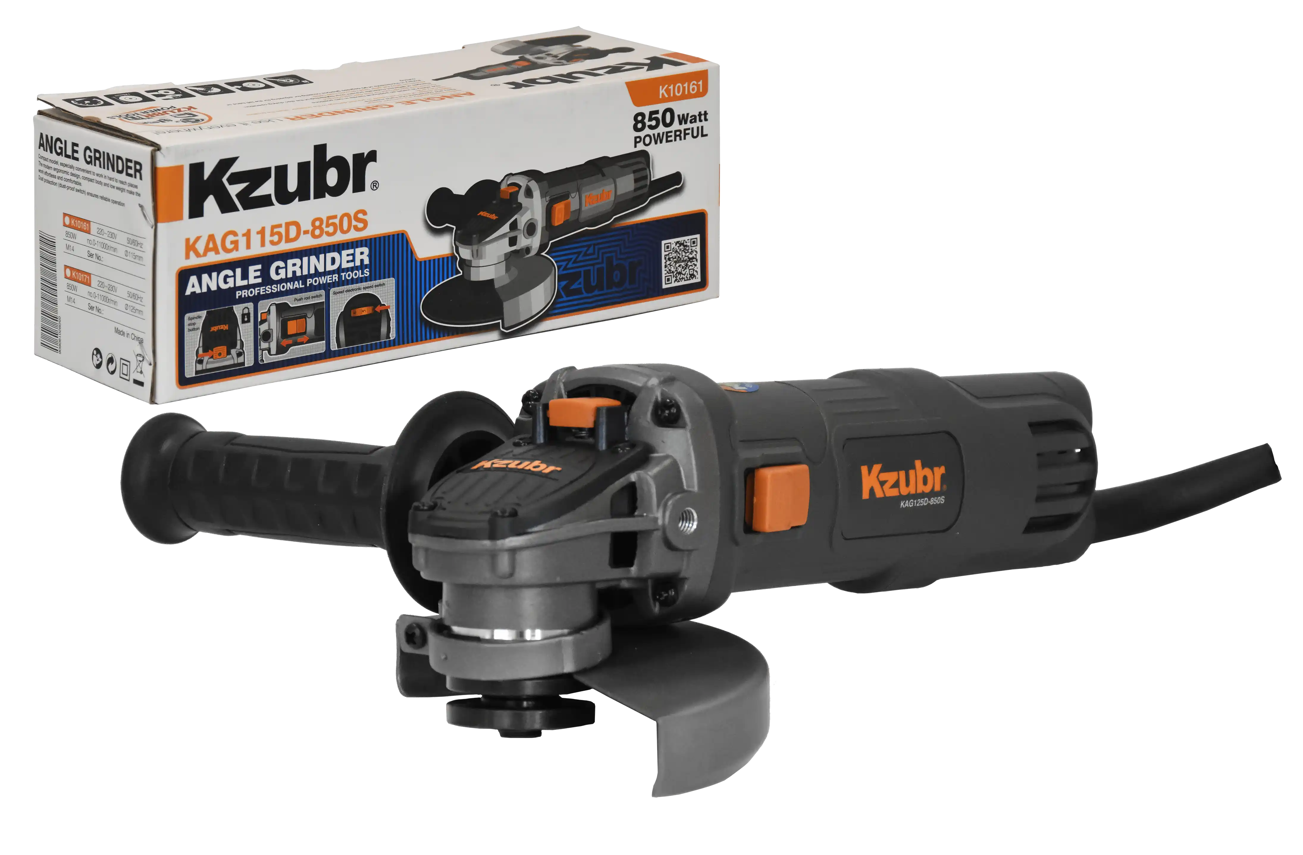 Kzubr Električna brusilica Kzubr KAG125D-850S snaga 850W