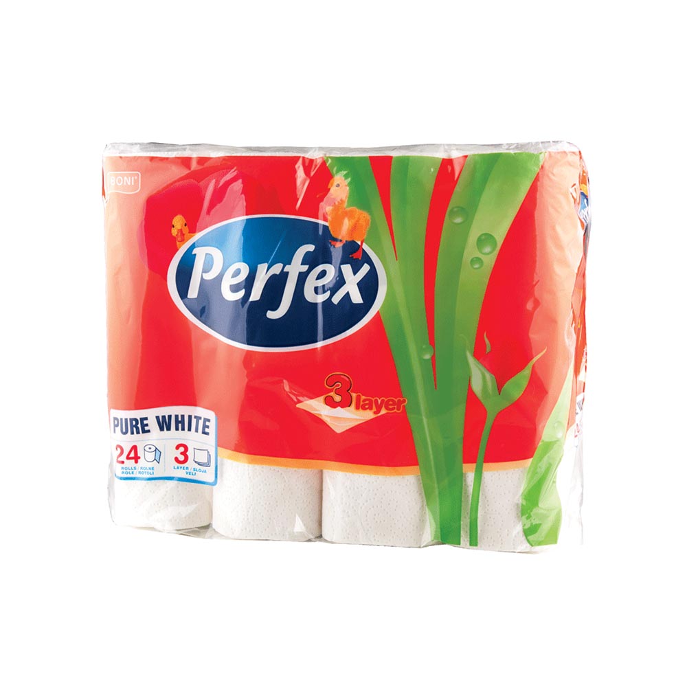 Perfex Toalet papir Perfex 3sl. 1/24