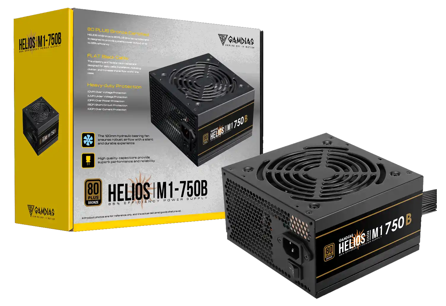Gamdias Napajanje 750W Gamdias Helios M1-750B Bronze