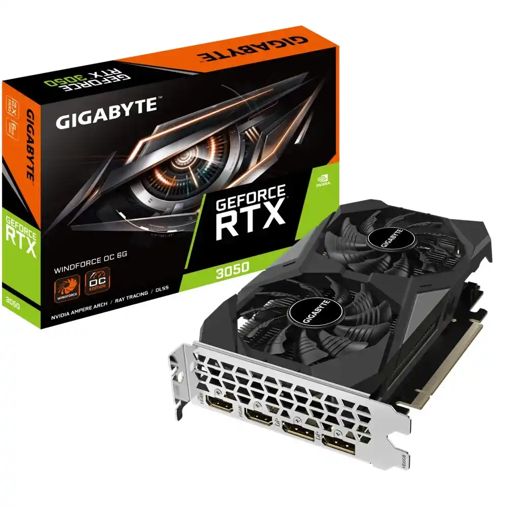 nVidia GeForce RTX 3050 6GB 96bit GV-N3050WF2OCV2-6GD grafička karta