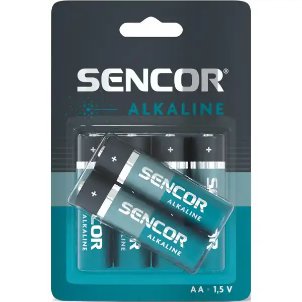 Sencor Baterija Sencor LR06 AA 4+2BP Alkalne 6/1