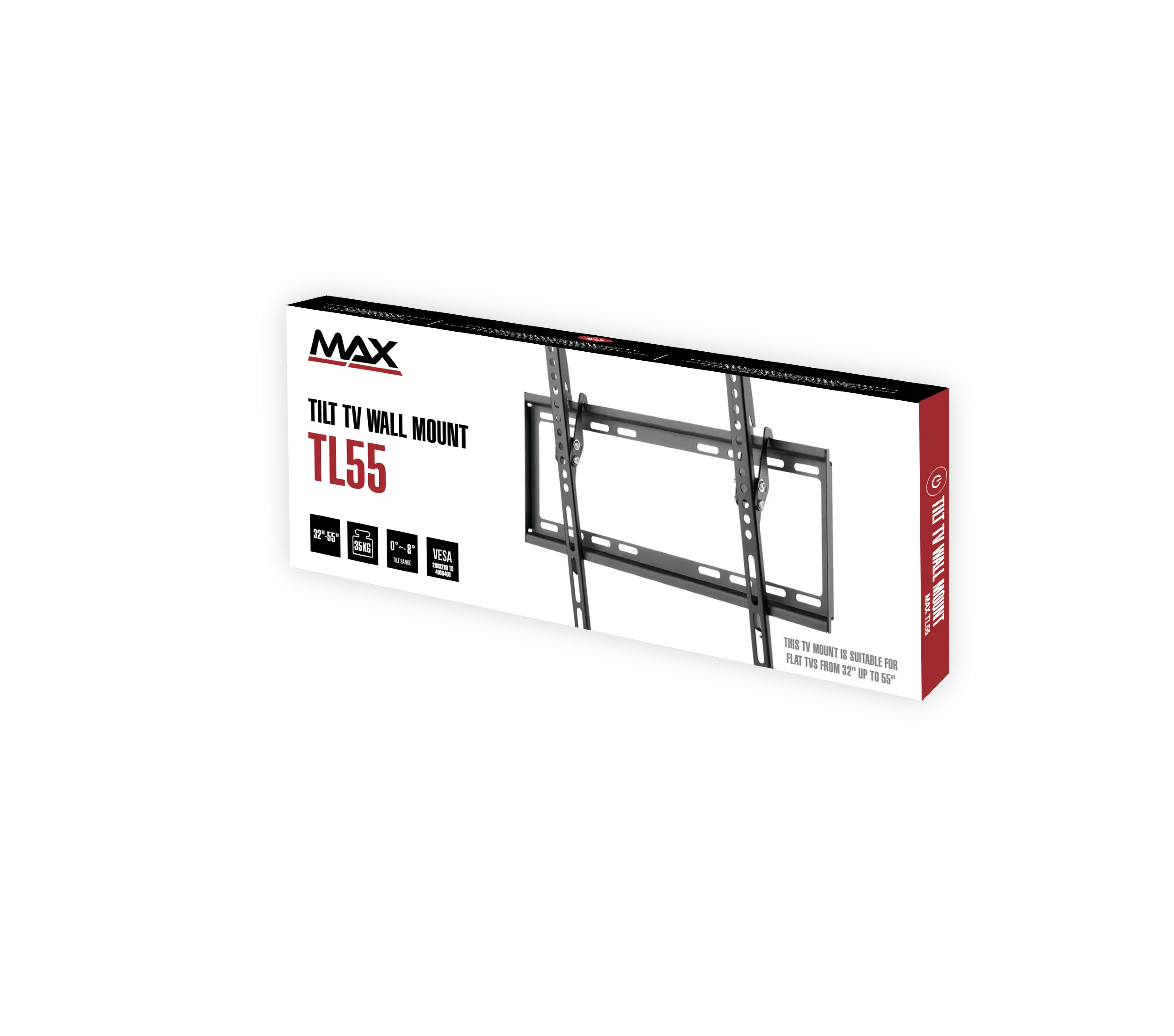 MAX Nosač za TV MAX TL55 32-55/400x400/35kg/tilt