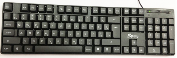 Tastatura + Mis Stars Solutions USB YU