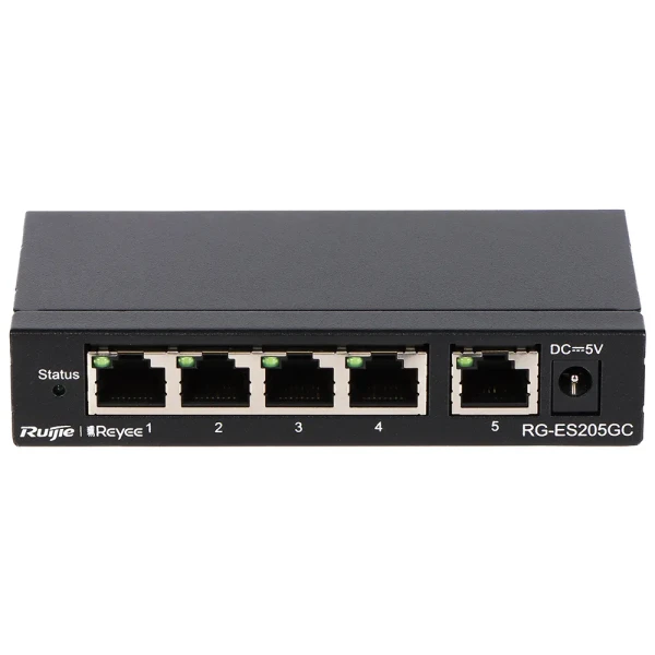 Reyee 10/100/1000 5-port Reyee RG-ES205GC L2 upravljiv Cloud svič